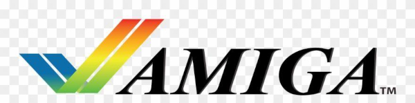 The ye old Commodore Amiga logo. Amiga logo.