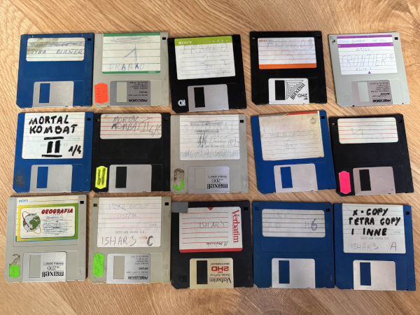Old floppies